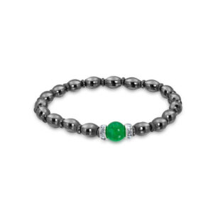 HEMATITE CRYSTAL BRACELET