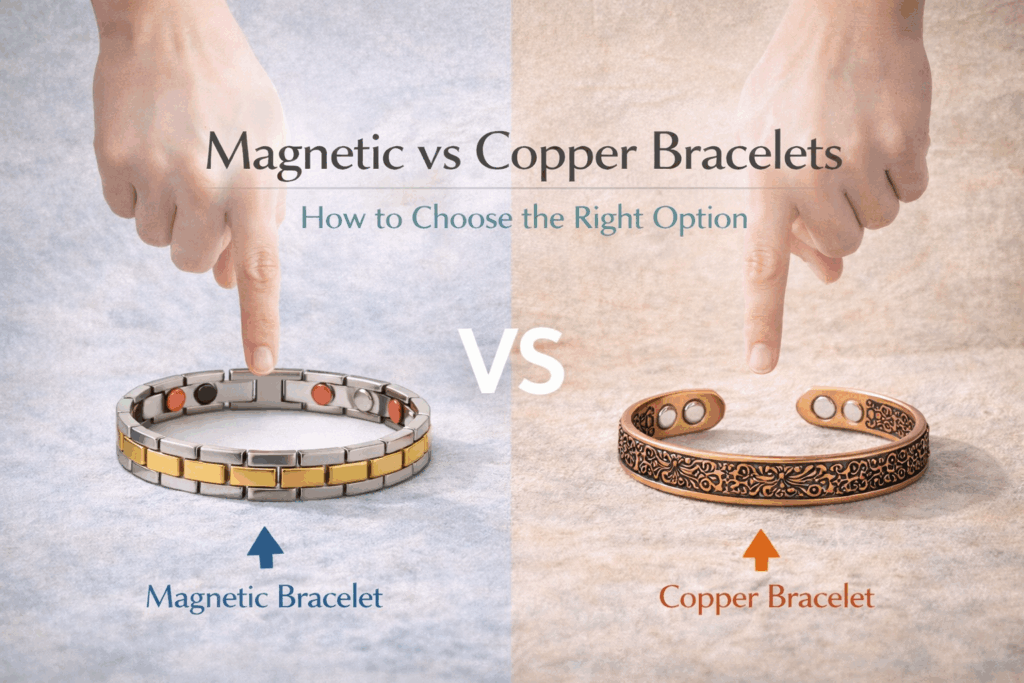 magnetic vs copper bracelets